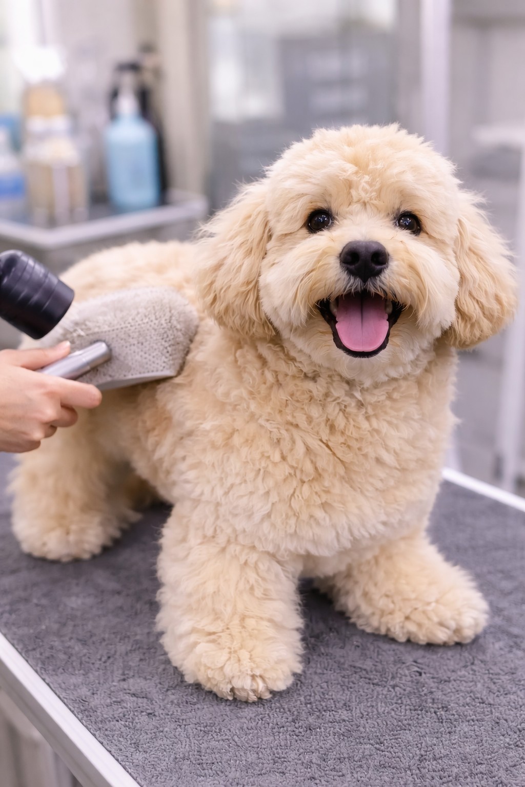 Professional grooming service photo